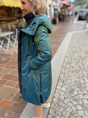 Imperméable Femme Beaumont Bleu Marine - Taille 36, Neuf Avec étiquette, Prix D'origine 239€